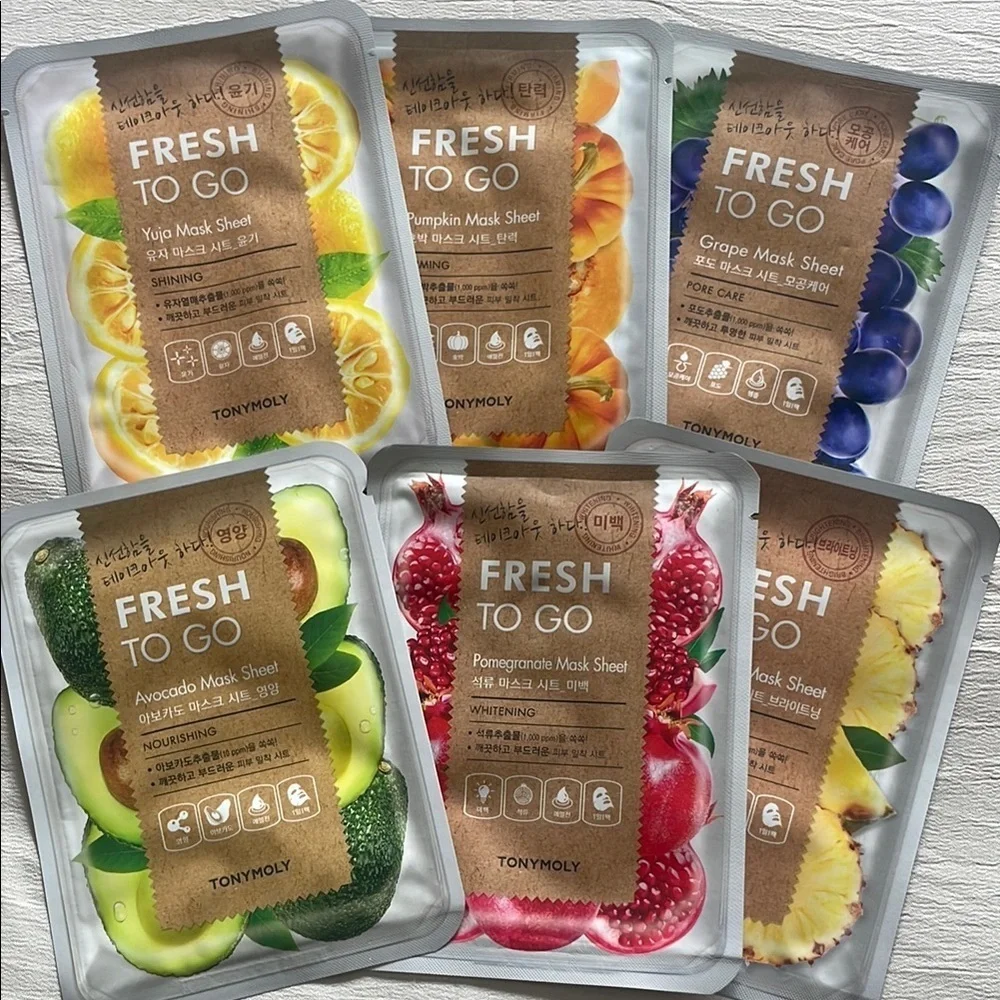 TONYMOLY Fresh To Go Mask Sheet Set